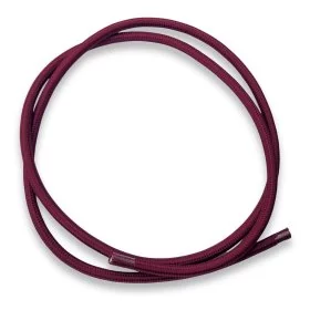 Mobile Preview: Textilkabel 3-adrig rund bordeaux rot